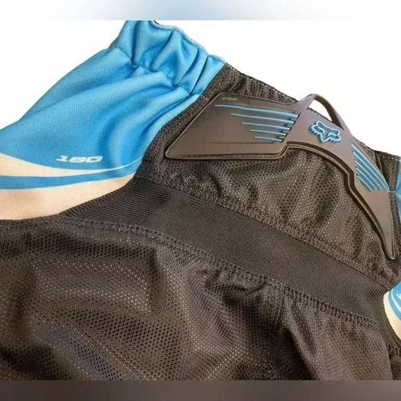 FOX Racing 180 Motorcycle Riding Pants  Blue & Black Size 3/4 - Picture 4 of 10